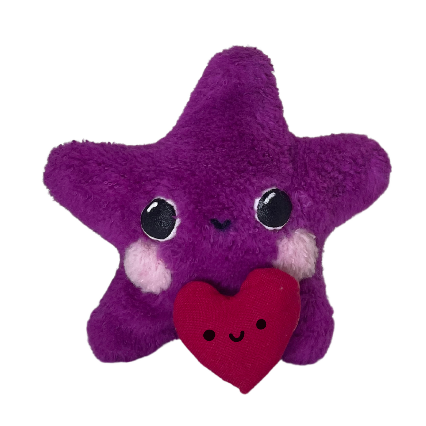 luminescent little amethyst star plushie