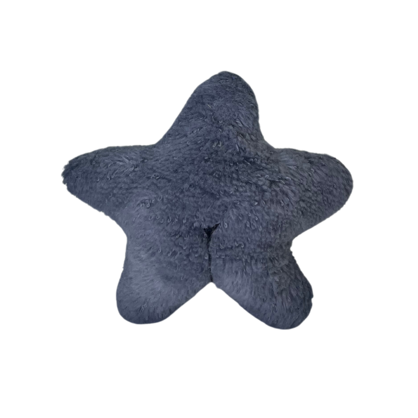 twinkling tiny gray star plushie