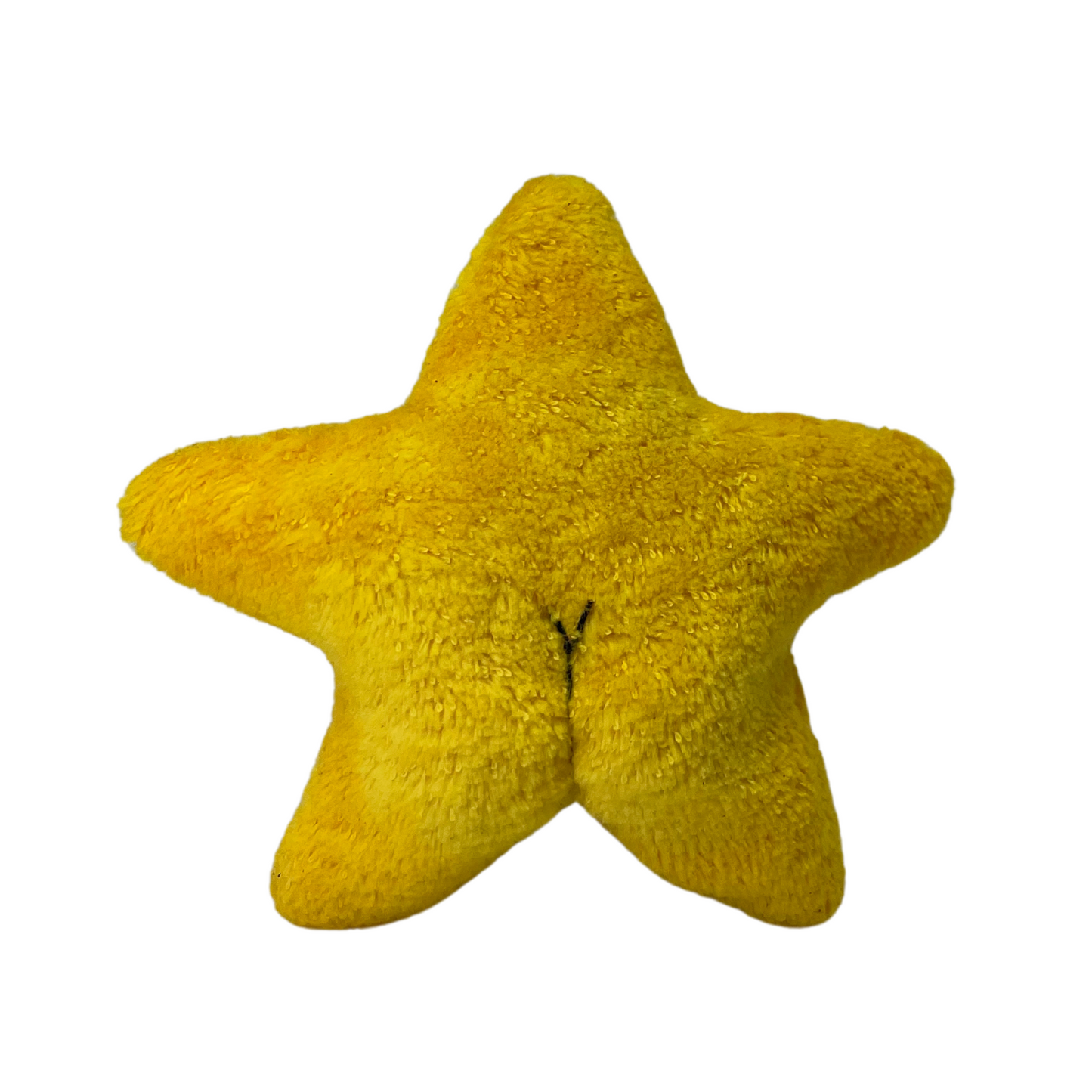 sparkling small yellow star plushie