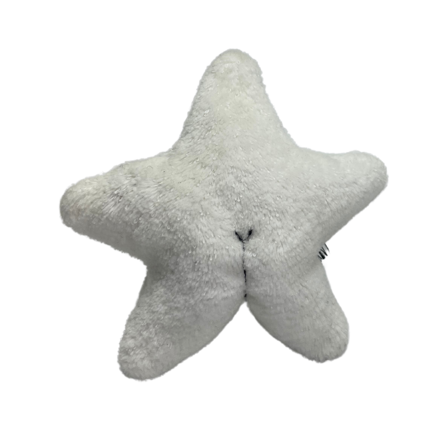 sparkling small white star plushie